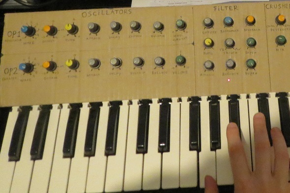 FM synthesizer prototype